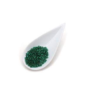 Miyuki Matte Silver Lined Emerald 8/0 Seed Beads (22GM/TB)