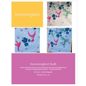 Delphine Brooks' Hummingbird Wall Hanging Instructions