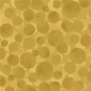 Lewis & Irene Bumbleberries English Mustard Fabric 0.5m
