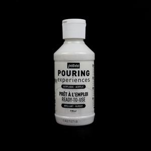 Pebeo Pouring Experiences - Ready to Use Titanium White, 118ml
