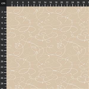 Needle & Thread Sand Extra Wide Backing Fabric 0.5m (270cm)