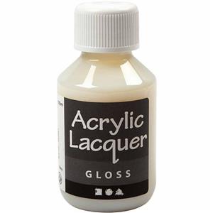 Acrylic Varnish, glossy, 100 ml/ 1 bottle