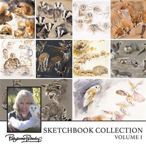 Pollyanna Pickering's Sketch Book Vol I British Wildlife Digital Collection