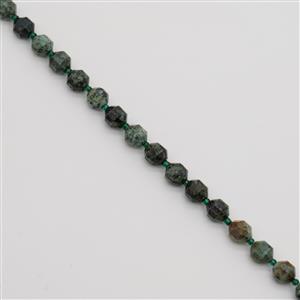 150cts African Jasper Faceted Satellite Beads Approx 10x9mm, 38cm