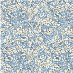 William Morris Wandle Bachelors Button Blue Fabric 0.5m