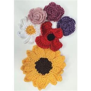 Woolly Chic Crochet Flowers Kit 