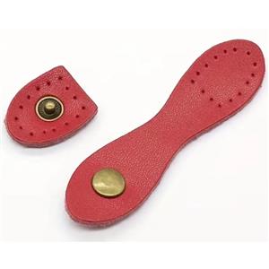 Sewing - Sanctuary Leather Snap Red