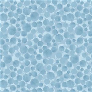 Lewis & Irene Bumbleberries Zennor Blue Fabric 0.5m