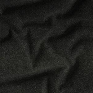 Plain Velvet Black Fabric 0.5m
