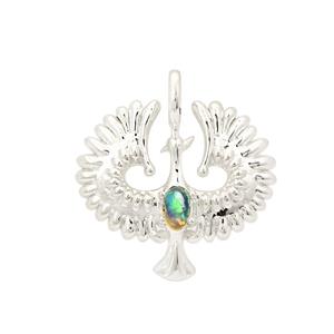 Willow & Tig Collection: The Pheonix 925 Sterling Silver Charm Approx 24x22mm With Ethiopian Opal
