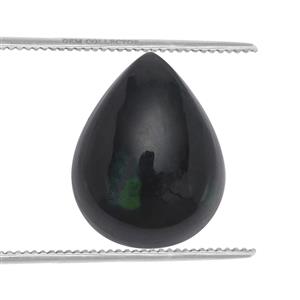 0.8cts Ethiopian Black Opal 9x7mm Pear  (S)
