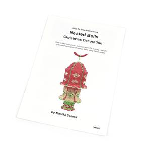 Beaded Christmas Bells Booklet by Monika Soltesz