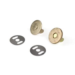 18mm Thin Gold Magnetic Snap Fastener