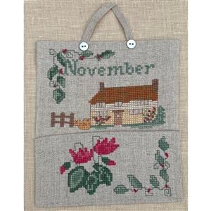 Cross Stitch Guild November Calendar Posey Pocket