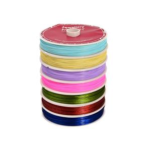 Rainbow Beading Thread, 0.38mm, 7pcs, 700m With Downloadable Instructions By Mark Smith