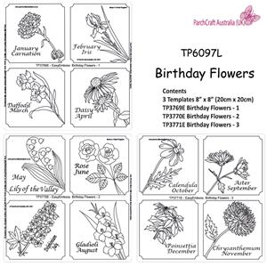 ParchCraft Australia (UK) - Birthday Flowers