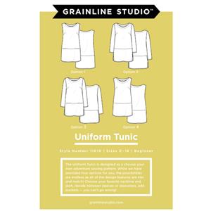 Uniform Tunic Pattern Size 0-18 By Grainline Studio
