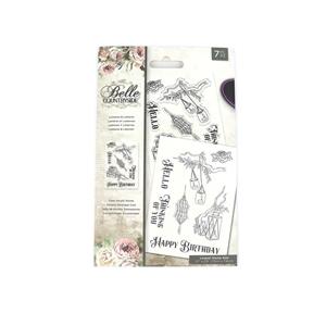 Belle Countryside - Clear Acrylic Stamp Set - Lumieres & Lanterns - 7PC