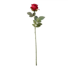 La Maison des Fleurs - Velvet Single Red Rose
