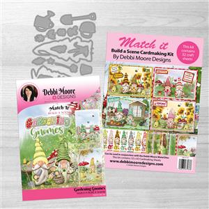 Gardening Gnomes Match It Cardmaking kit, Die Set and Forever Code 