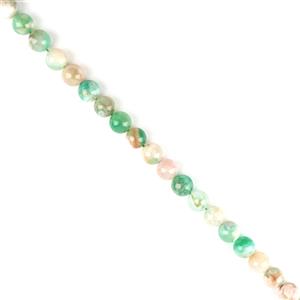220cts Natural Green Cherry Agate Beads Approx 10mm, 38cm Strands 
