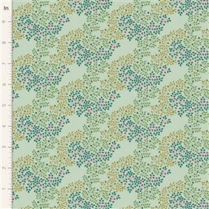 Tilda Hometown Collection Berrytangle Sage Fabric 0.5m