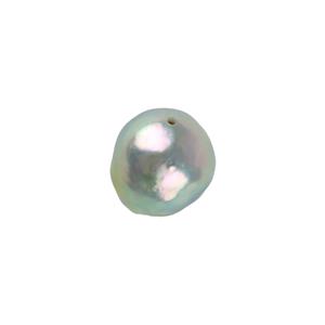 Natural Pistachio Akoya Pearl, Fully Drilled, Approx 8-9mm