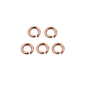 Copper Jump Rings, 3mm (5pcs)