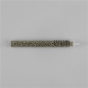 Miyuki Duracoat Galvanised Pewter Seed Beads 8/0 (22GM/TB)