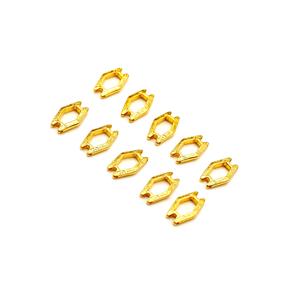 Cymbal Alado - SuperDuo Connector - 24K Gold Plated (10pk)
