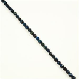 115cts Blue Tiger's Eye Round Diamond Approx 7x8mm, 38cm 