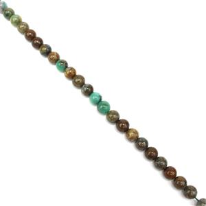170cts Dioptase Plain Rounds Approx 8mm, 38cm