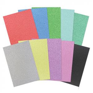 Diamond Sparkles Shimmer Card 100 Sheet Pack!, 10 diff Colours, A4 200gsm