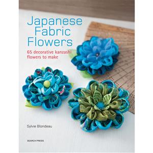 Japanese Fabric Flowers Book by Sylvie Blondeau