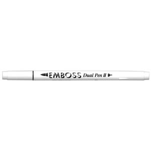Dual Emboss Pen II Clear - Brush Tip