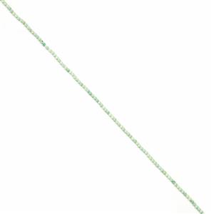 15cts Peruvian Turquoise Faceted Rounds Approx 3mm, 38cm Strand