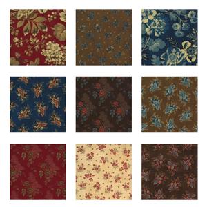 Moda Marias Sky 1840-1860 Fabric Bundle (4.5m)