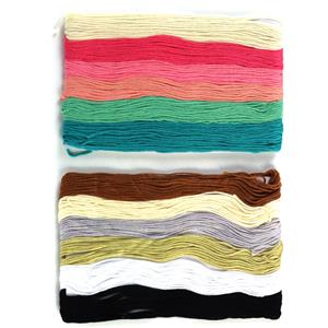 Embroidery Threads Bundle - 12PC