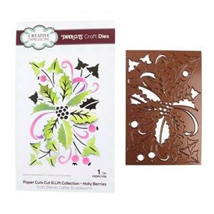 Paper Cuts Cut & Lift Collection Holly Berries Craft Die