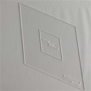 White Gecko Diamond Manx Acrylic Template