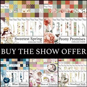 Buy the show offer includes  all 5 collections on the show