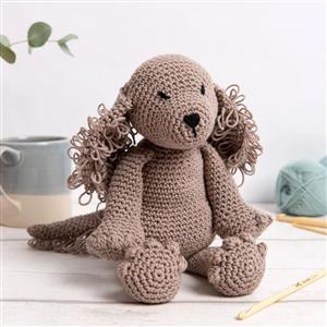 Wool Couture Buddy Puppy Dog Crochet Kit With Free Crochet Hook Worth £4