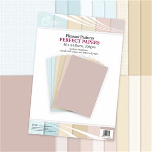 Carnation Crafts Pleasant Pastures A4 Perfect Papers 300gsm 48 sheets