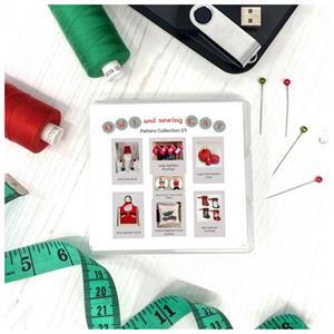 Owl & Sewing Cat Christmas Collection 25 - USB