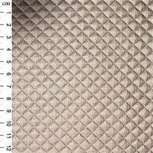 PU Quilted Fabric Champagne 0.5m