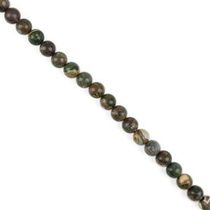 260cts Rhyolite Plain Rounds Approx 10mm, 38cm Strand