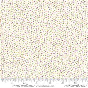 Moda Spring in Beige Polka Dots Fabric 0.5m