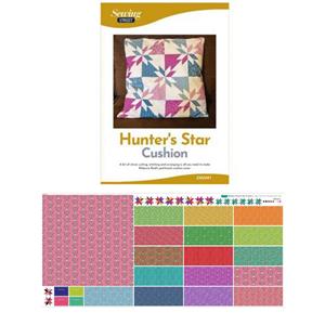 Rainbow Hunters Star Cushion Kit: Instructions & Fabric Panel