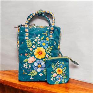 Amber Makes The Velvet Mini Backpack Set - Wildflowers Kit