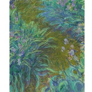National Gallery Monet Irises Panel 0.9m